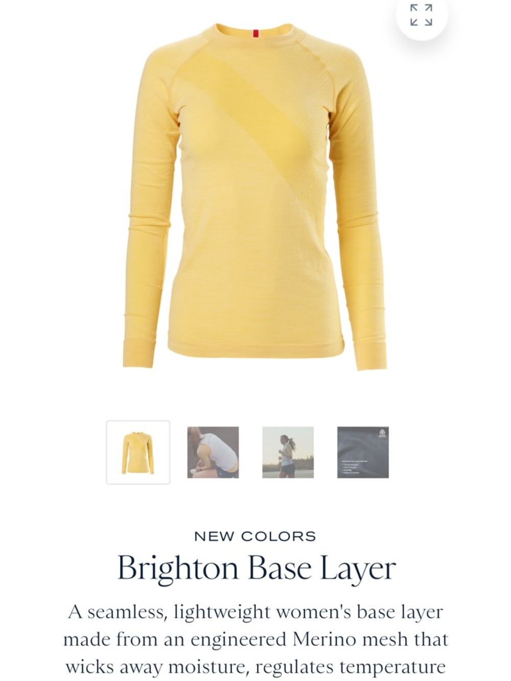 Brighton base layer Tracksmith